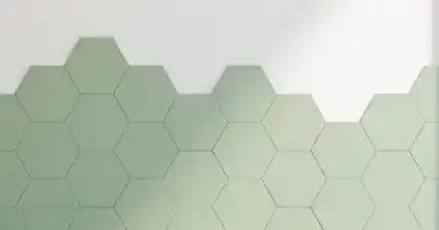 Ceramic tiles close up
